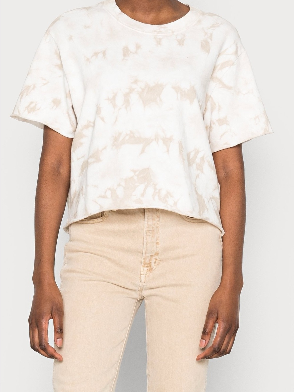 GAP Tie-Dye Short Sleeve Tee - Cream